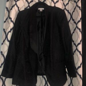 Fun blazer with cute pattern